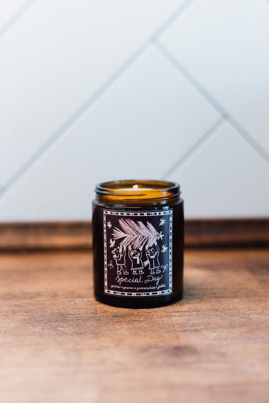 Świeca Sojowa Special Day Mice and Tree 180 ml